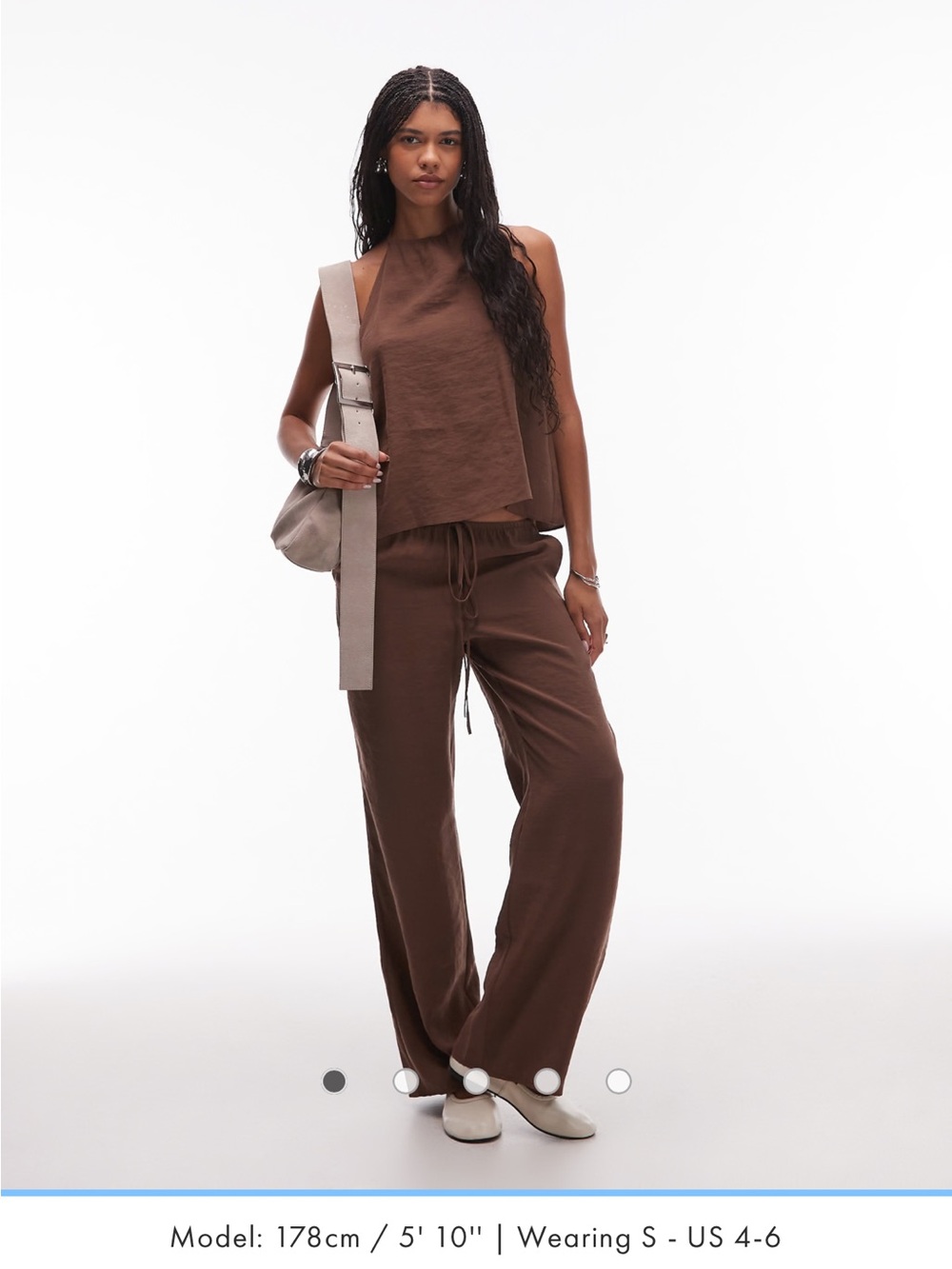 ASOS DESIGN modal pull on relaxed pants
